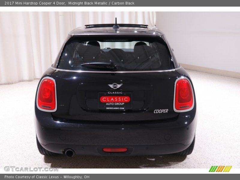Midnight Black Metallic / Carbon Black 2017 Mini Hardtop Cooper 4 Door