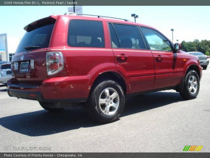 Redrock Pearl / Saddle 2006 Honda Pilot EX-L