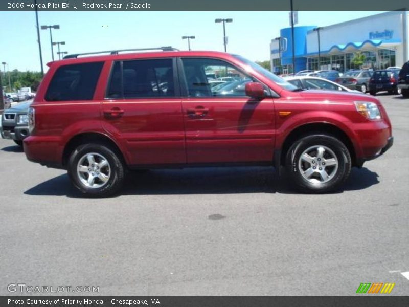 Redrock Pearl / Saddle 2006 Honda Pilot EX-L