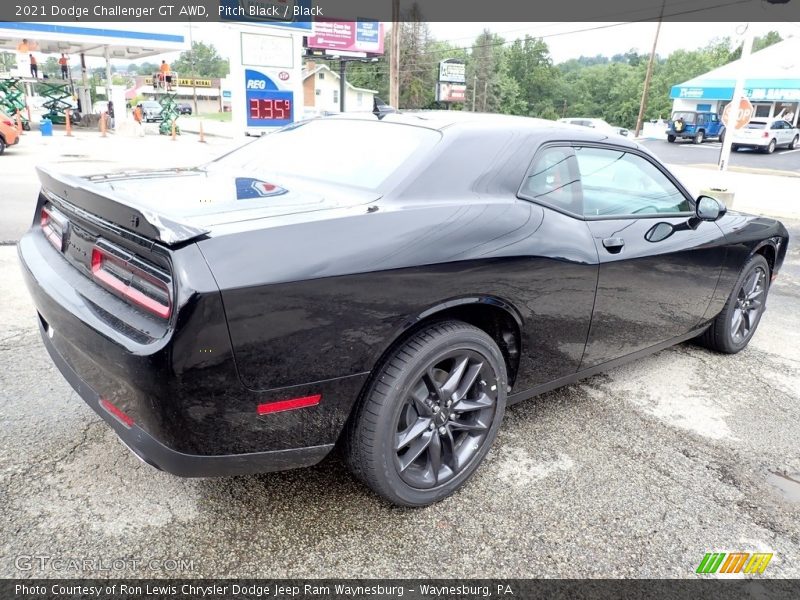 Pitch Black / Black 2021 Dodge Challenger GT AWD