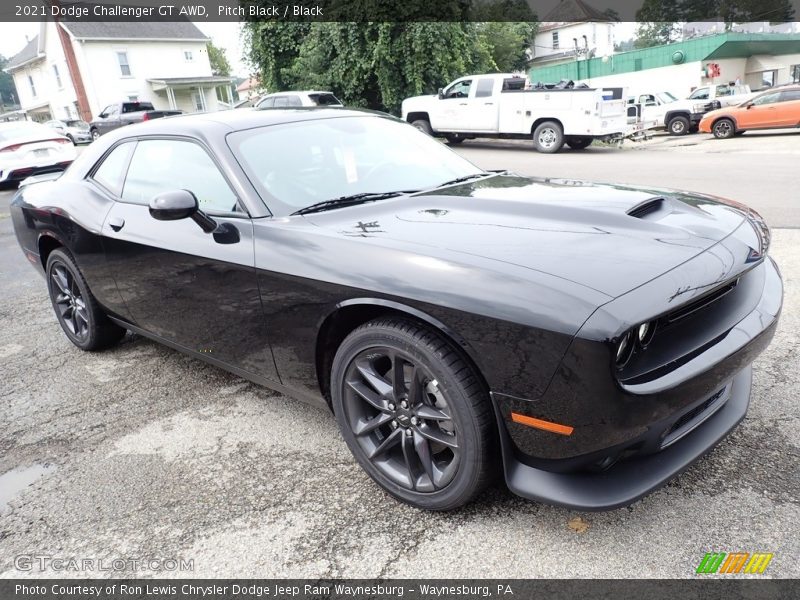 Pitch Black / Black 2021 Dodge Challenger GT AWD