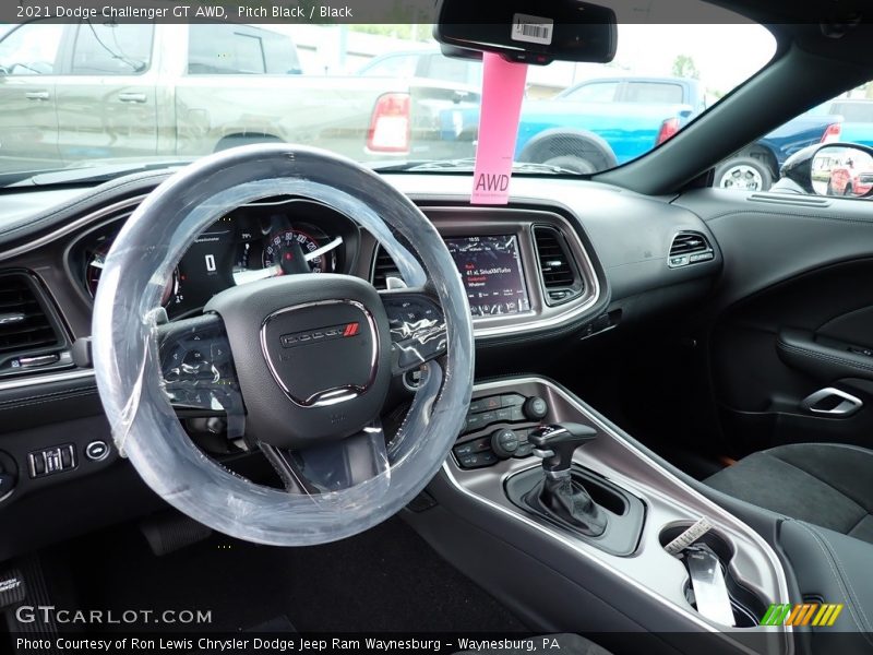 Pitch Black / Black 2021 Dodge Challenger GT AWD