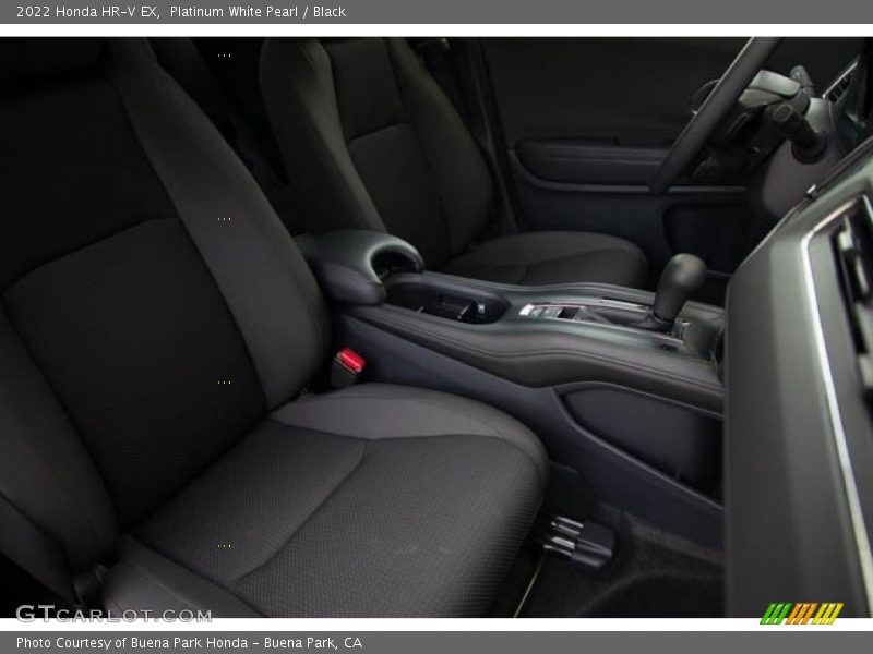 Platinum White Pearl / Black 2022 Honda HR-V EX