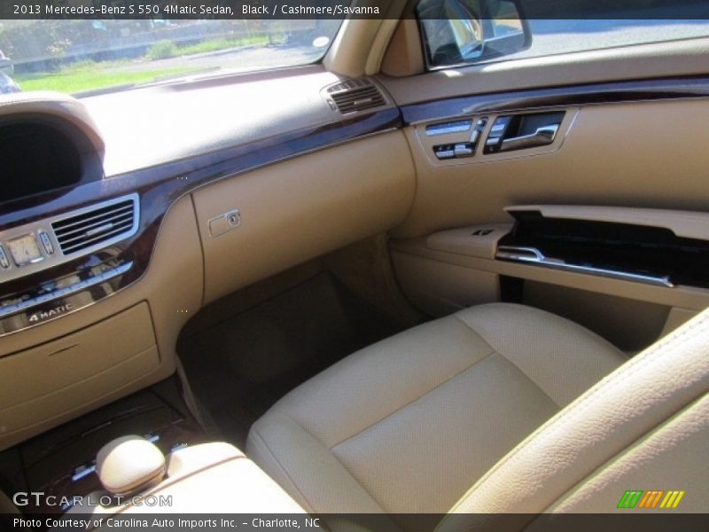 Black / Cashmere/Savanna 2013 Mercedes-Benz S 550 4Matic Sedan