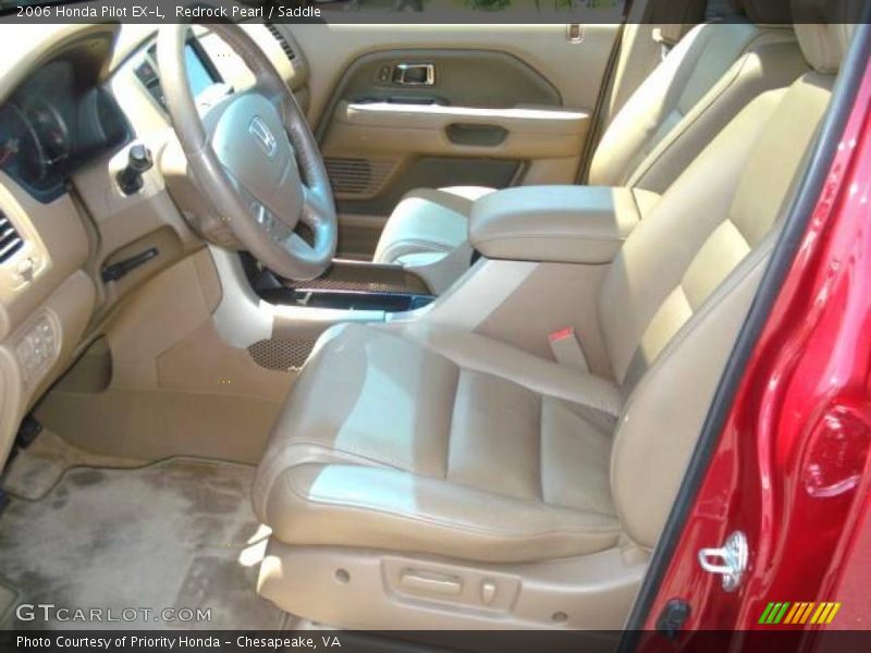 Redrock Pearl / Saddle 2006 Honda Pilot EX-L