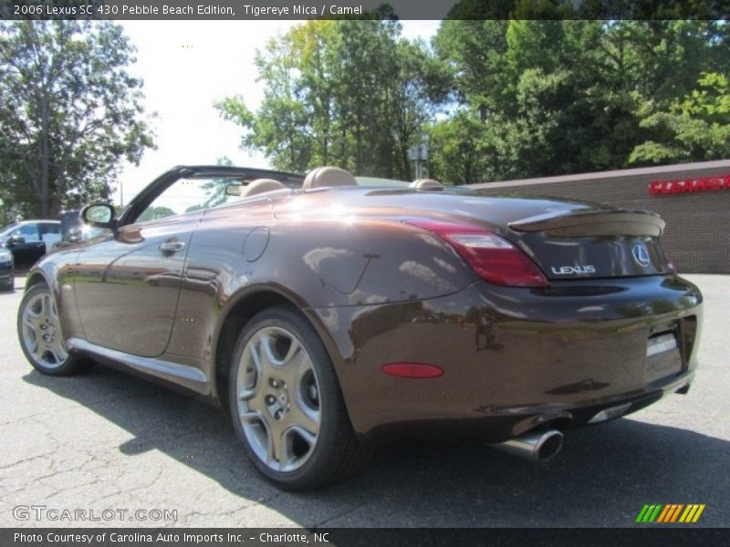 Tigereye Mica / Camel 2006 Lexus SC 430 Pebble Beach Edition