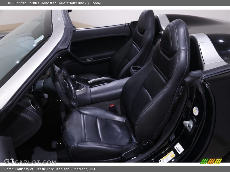 Front Seat of 2007 Solstice Roadster