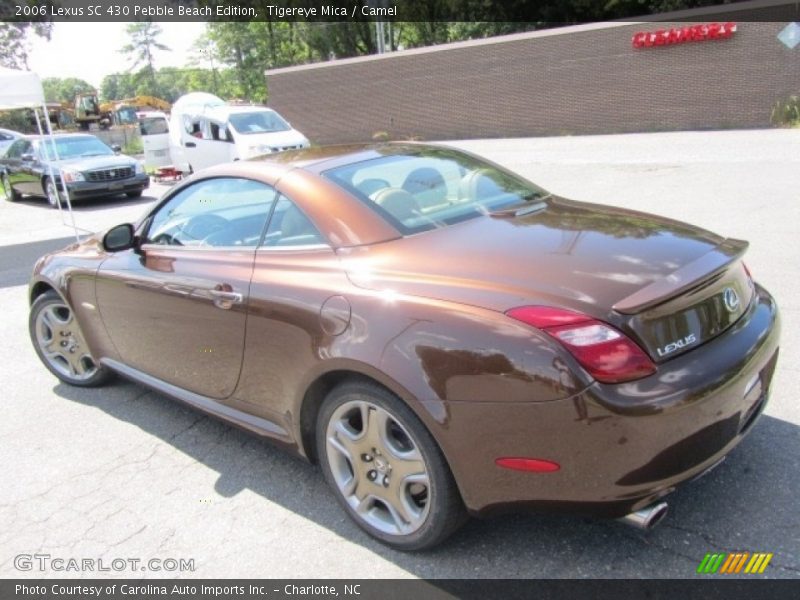 Tigereye Mica / Camel 2006 Lexus SC 430 Pebble Beach Edition