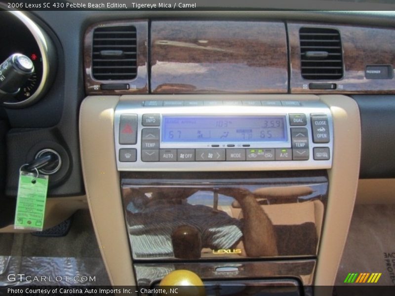 Tigereye Mica / Camel 2006 Lexus SC 430 Pebble Beach Edition