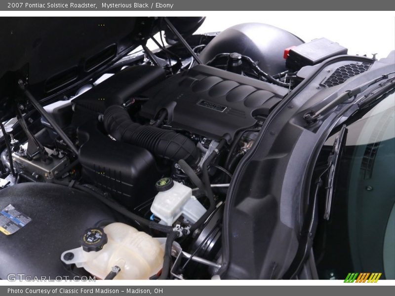 Mysterious Black / Ebony 2007 Pontiac Solstice Roadster