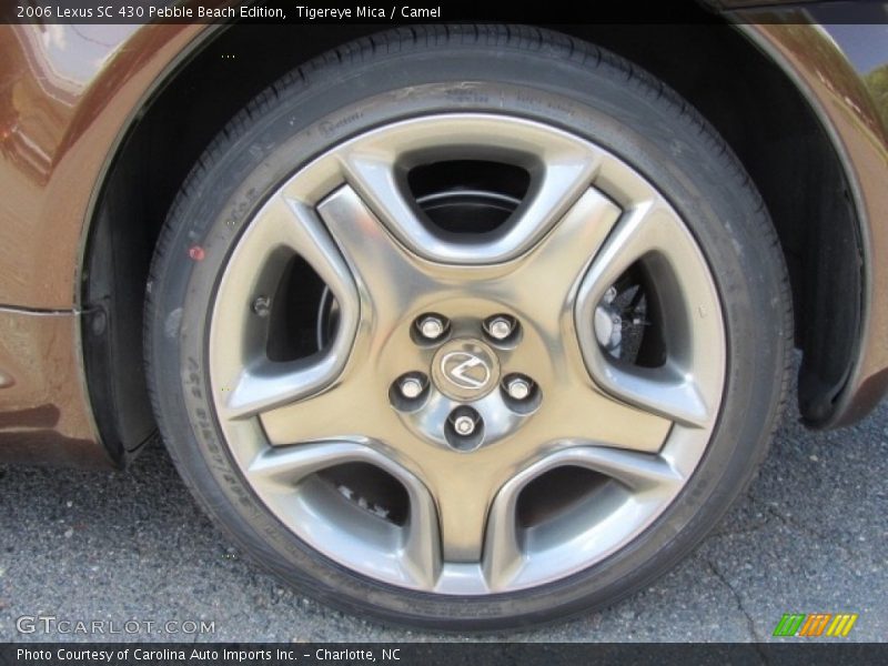 Tigereye Mica / Camel 2006 Lexus SC 430 Pebble Beach Edition