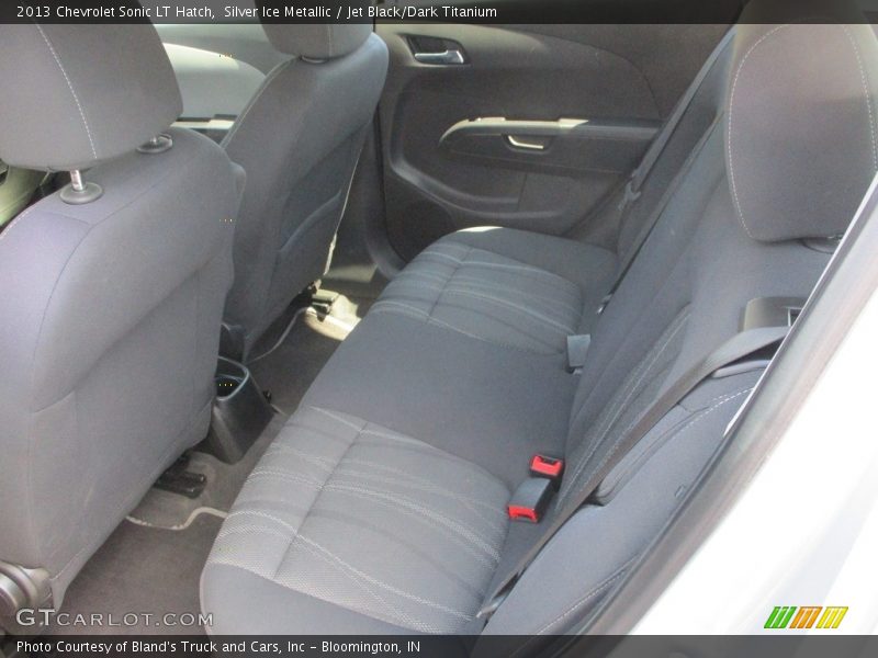 Silver Ice Metallic / Jet Black/Dark Titanium 2013 Chevrolet Sonic LT Hatch