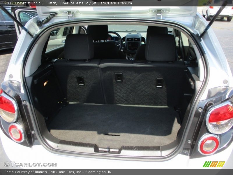 Silver Ice Metallic / Jet Black/Dark Titanium 2013 Chevrolet Sonic LT Hatch