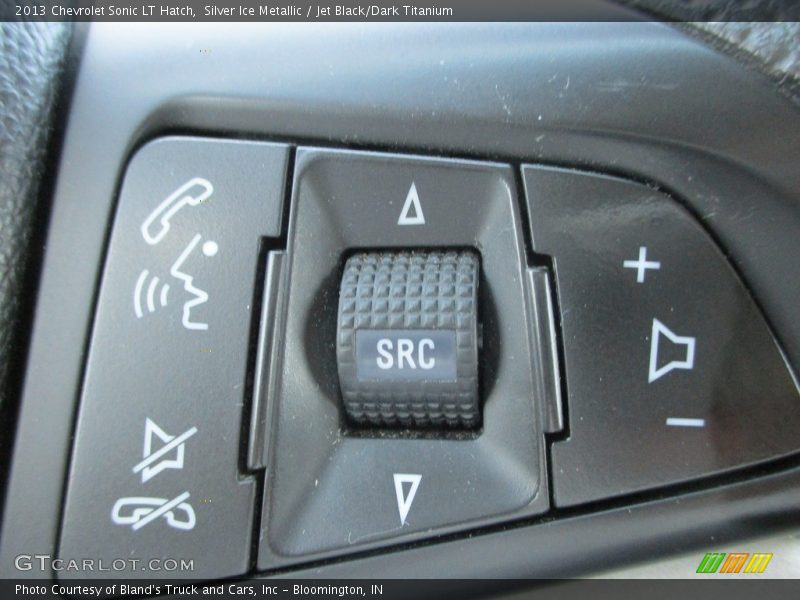 Silver Ice Metallic / Jet Black/Dark Titanium 2013 Chevrolet Sonic LT Hatch