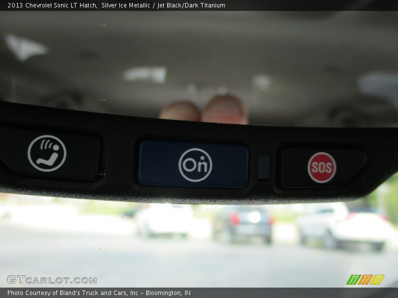 Silver Ice Metallic / Jet Black/Dark Titanium 2013 Chevrolet Sonic LT Hatch