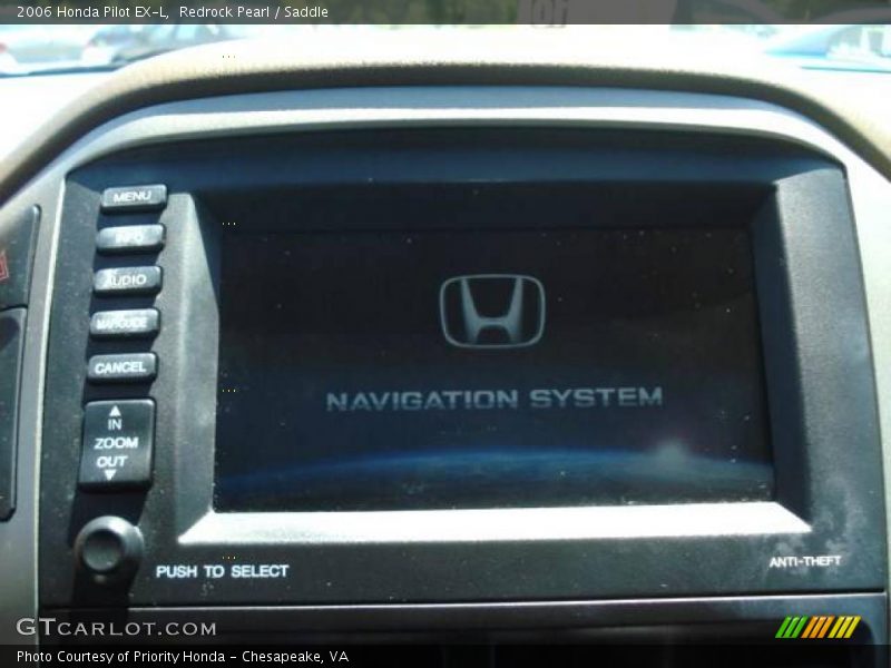 Redrock Pearl / Saddle 2006 Honda Pilot EX-L