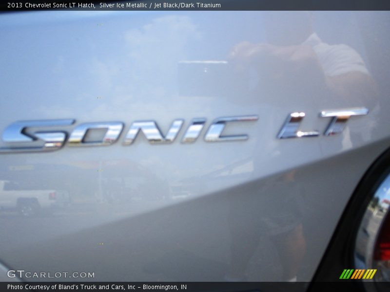 Silver Ice Metallic / Jet Black/Dark Titanium 2013 Chevrolet Sonic LT Hatch