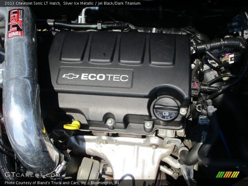Silver Ice Metallic / Jet Black/Dark Titanium 2013 Chevrolet Sonic LT Hatch