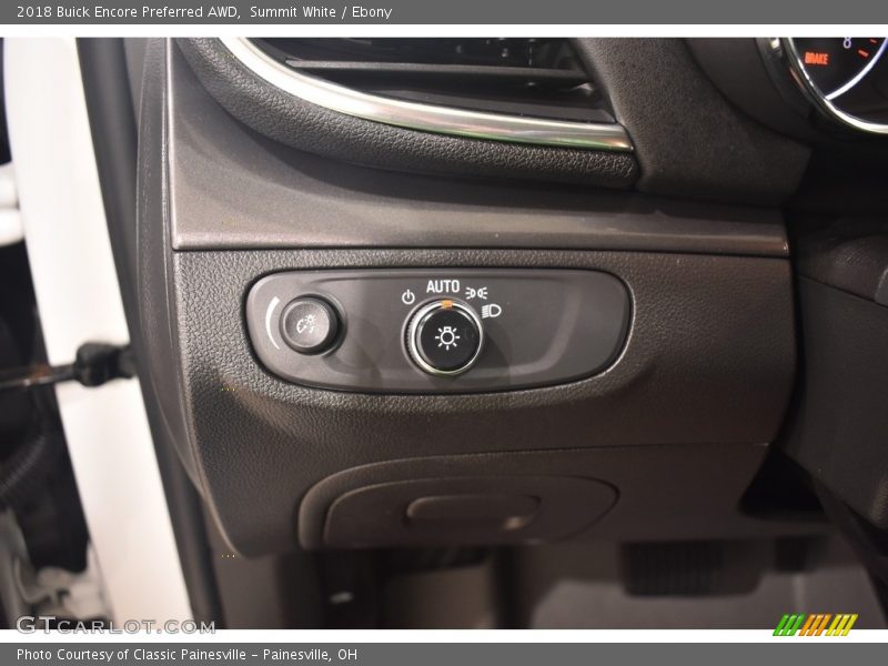 Summit White / Ebony 2018 Buick Encore Preferred AWD