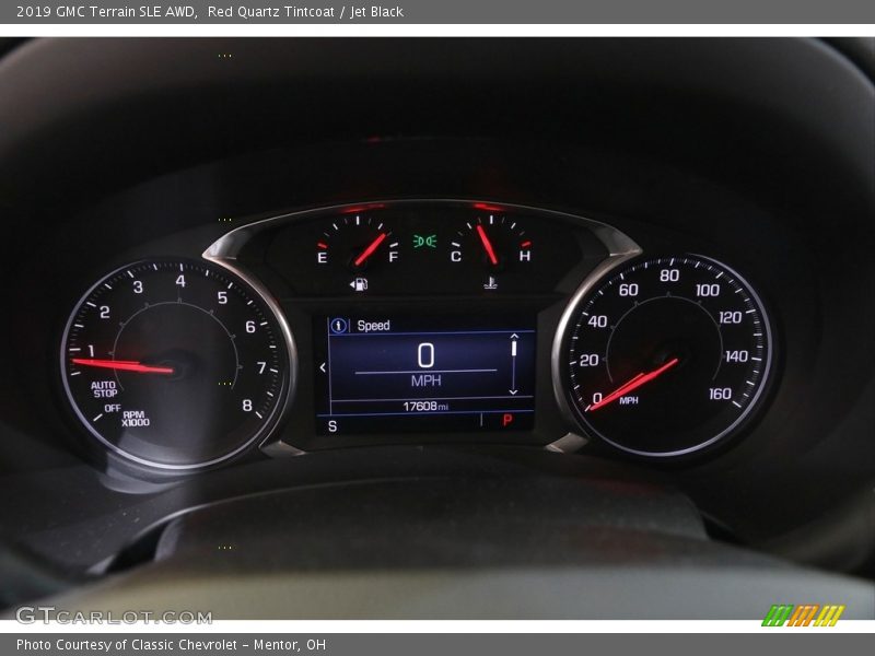 Red Quartz Tintcoat / Jet Black 2019 GMC Terrain SLE AWD