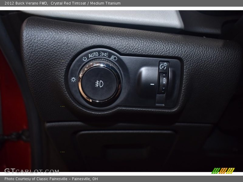 Crystal Red Tintcoat / Medium Titanium 2012 Buick Verano FWD