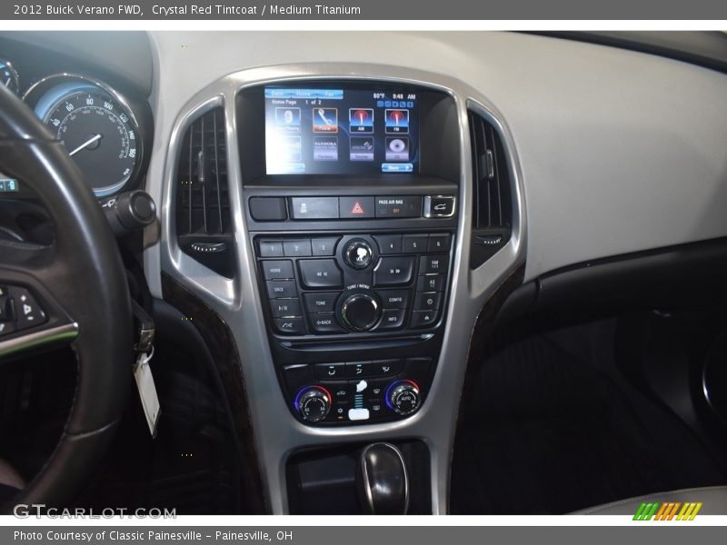 Crystal Red Tintcoat / Medium Titanium 2012 Buick Verano FWD
