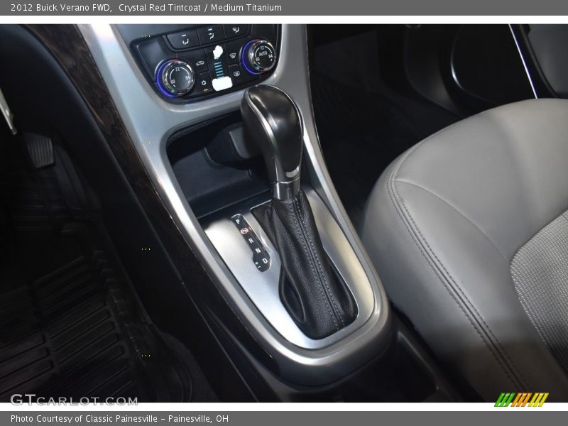 Crystal Red Tintcoat / Medium Titanium 2012 Buick Verano FWD