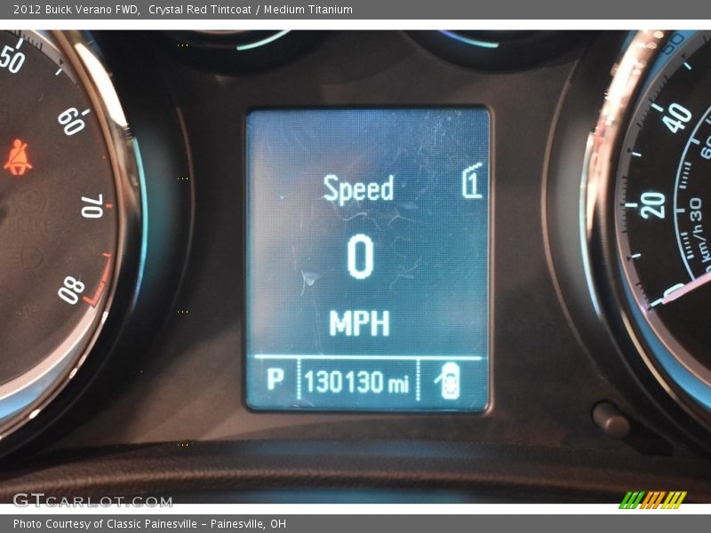 Crystal Red Tintcoat / Medium Titanium 2012 Buick Verano FWD