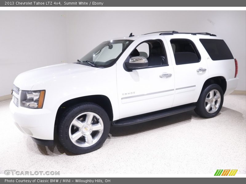 Summit White / Ebony 2013 Chevrolet Tahoe LTZ 4x4