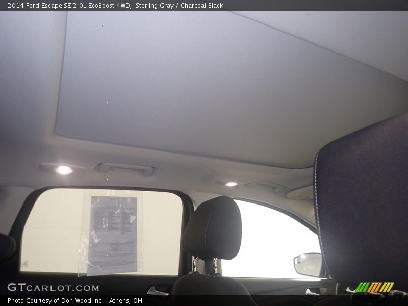 Sterling Gray / Charcoal Black 2014 Ford Escape SE 2.0L EcoBoost 4WD