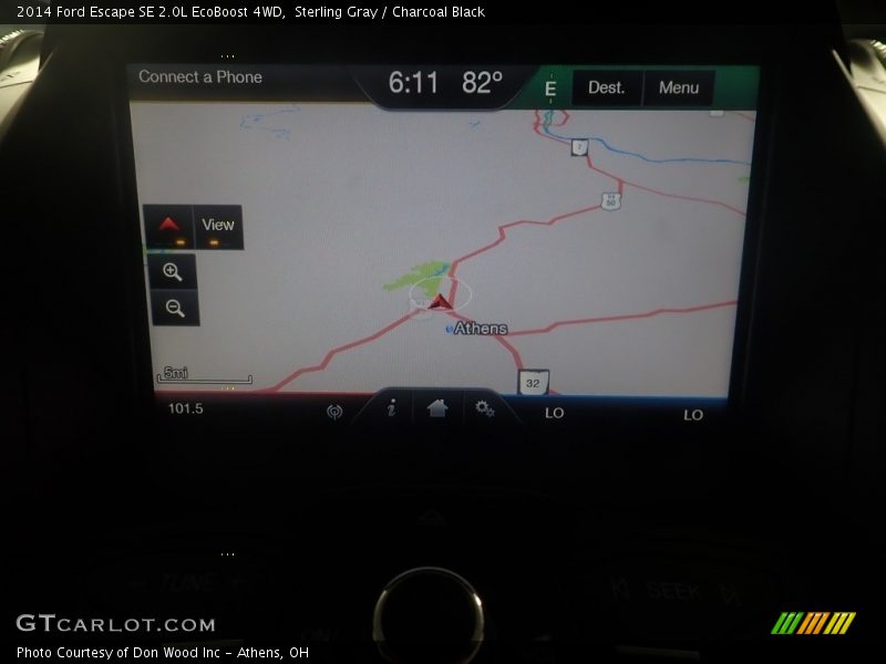 Sterling Gray / Charcoal Black 2014 Ford Escape SE 2.0L EcoBoost 4WD