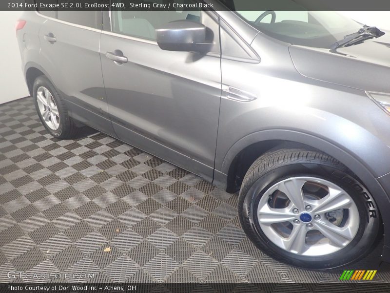 Sterling Gray / Charcoal Black 2014 Ford Escape SE 2.0L EcoBoost 4WD