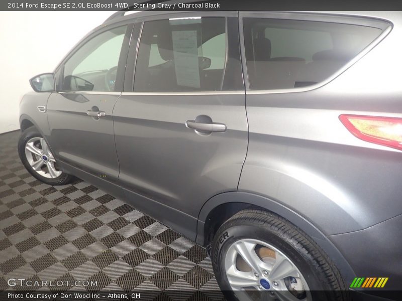 Sterling Gray / Charcoal Black 2014 Ford Escape SE 2.0L EcoBoost 4WD