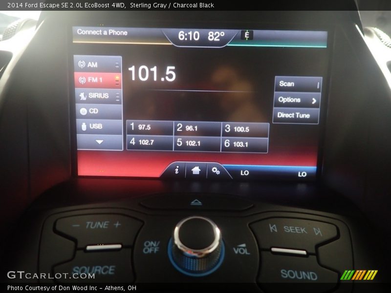 Sterling Gray / Charcoal Black 2014 Ford Escape SE 2.0L EcoBoost 4WD