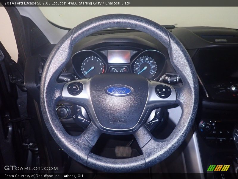 Sterling Gray / Charcoal Black 2014 Ford Escape SE 2.0L EcoBoost 4WD
