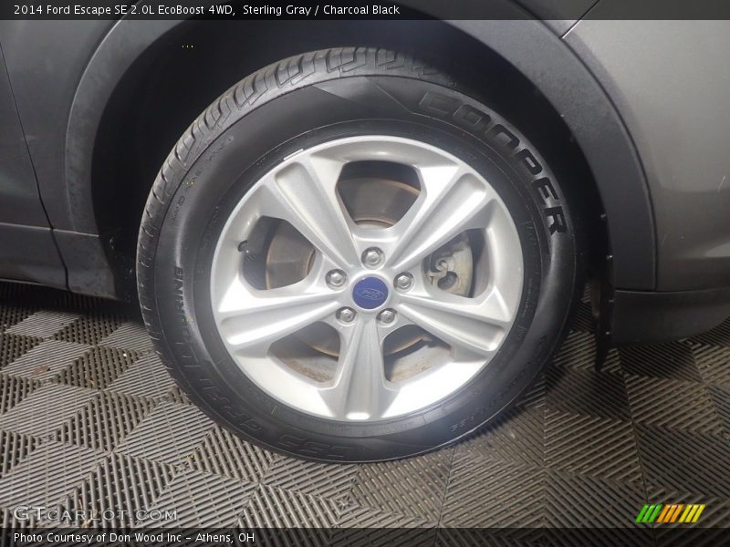 Sterling Gray / Charcoal Black 2014 Ford Escape SE 2.0L EcoBoost 4WD
