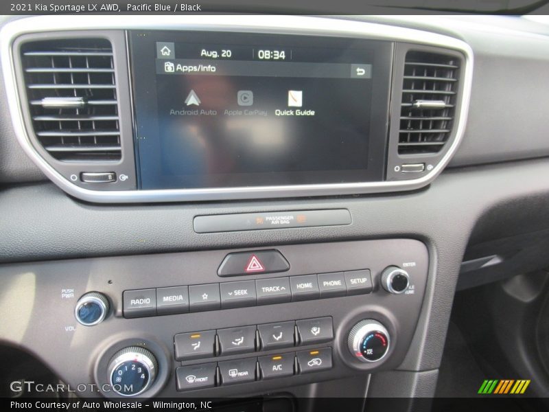 Pacific Blue / Black 2021 Kia Sportage LX AWD