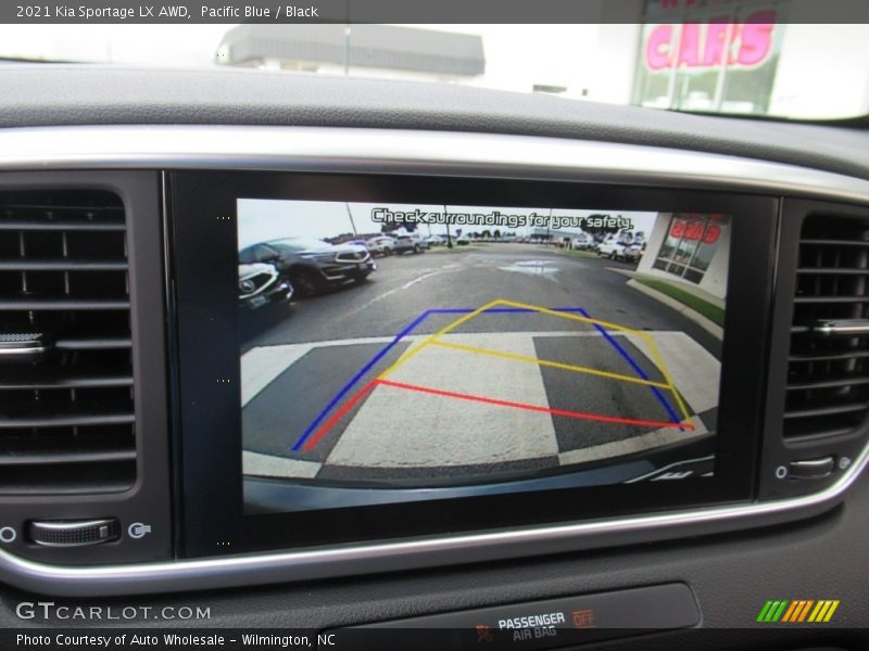 Pacific Blue / Black 2021 Kia Sportage LX AWD