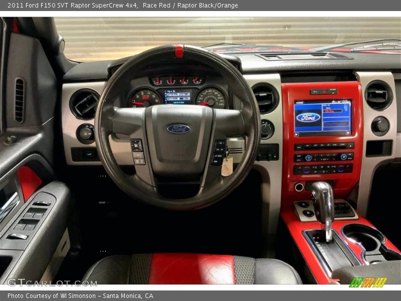 Race Red / Raptor Black/Orange 2011 Ford F150 SVT Raptor SuperCrew 4x4
