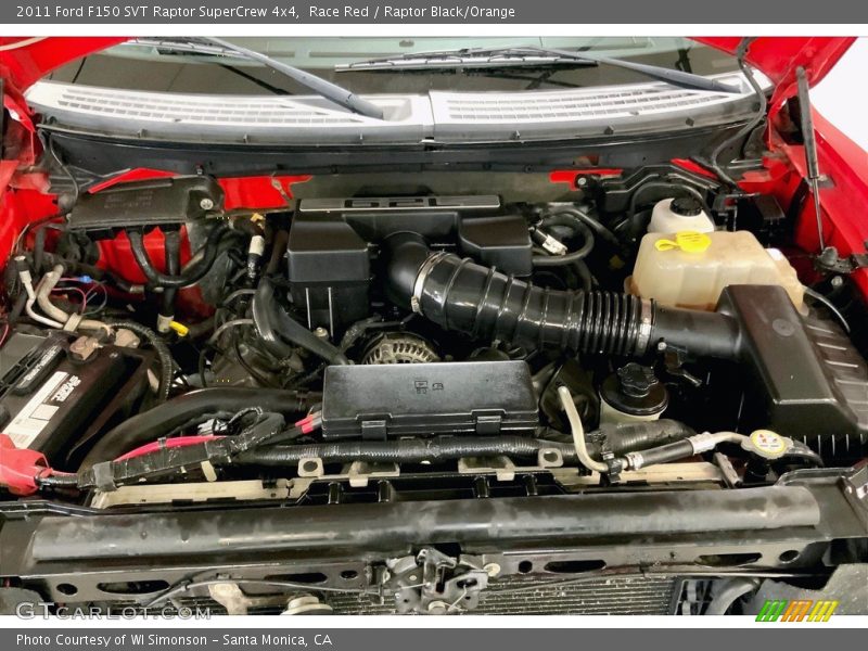 Race Red / Raptor Black/Orange 2011 Ford F150 SVT Raptor SuperCrew 4x4