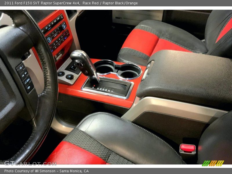 Race Red / Raptor Black/Orange 2011 Ford F150 SVT Raptor SuperCrew 4x4