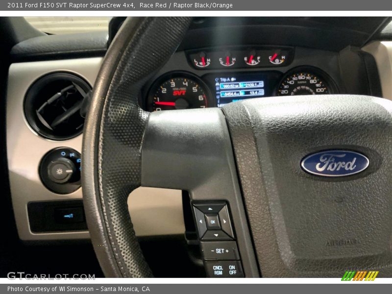 Race Red / Raptor Black/Orange 2011 Ford F150 SVT Raptor SuperCrew 4x4