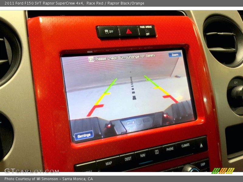 Race Red / Raptor Black/Orange 2011 Ford F150 SVT Raptor SuperCrew 4x4
