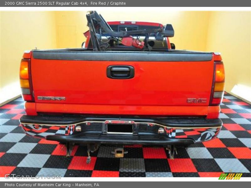 Fire Red / Graphite 2000 GMC Sierra 2500 SLT Regular Cab 4x4