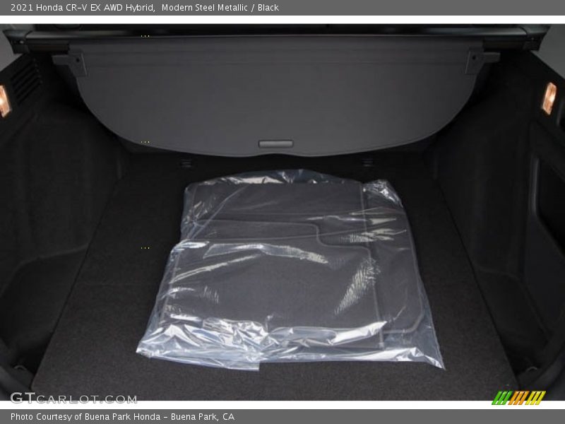 Modern Steel Metallic / Black 2021 Honda CR-V EX AWD Hybrid