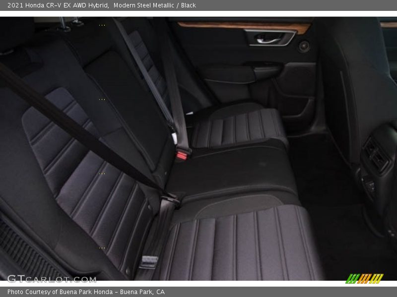 Modern Steel Metallic / Black 2021 Honda CR-V EX AWD Hybrid