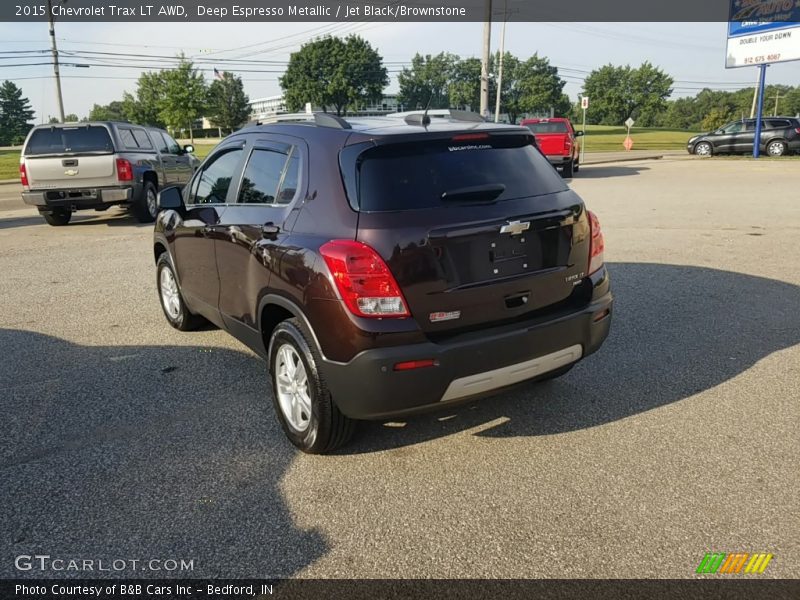 Deep Espresso Metallic / Jet Black/Brownstone 2015 Chevrolet Trax LT AWD
