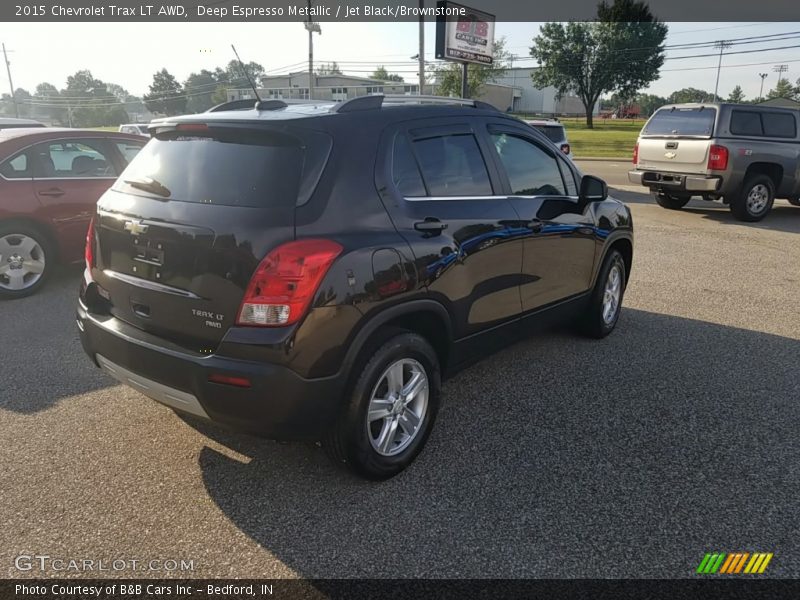 Deep Espresso Metallic / Jet Black/Brownstone 2015 Chevrolet Trax LT AWD