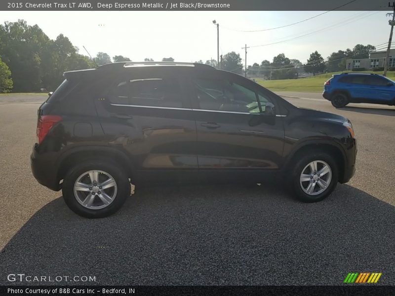 Deep Espresso Metallic / Jet Black/Brownstone 2015 Chevrolet Trax LT AWD