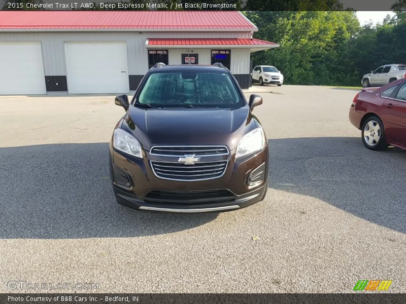 Deep Espresso Metallic / Jet Black/Brownstone 2015 Chevrolet Trax LT AWD
